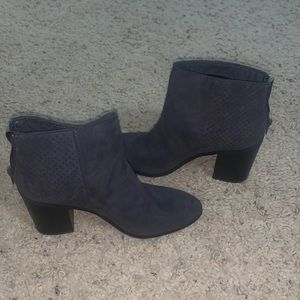 American Eagle Dark Gray High Heel Booties Size 10